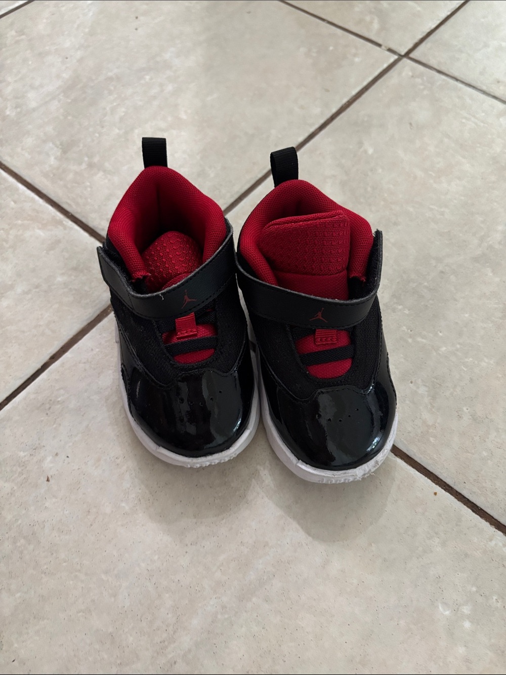 Jordan black and Red High-Top Sneaker